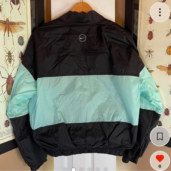 Nike Vintage Early 90s Lightweight Baby Blue Jacket - Picture 2 of 6